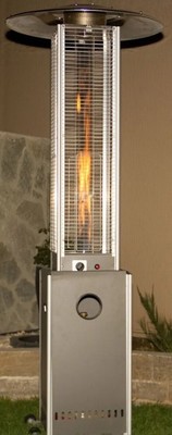 Газовый уличный обогреватель мощностью 11-12 кВт WWT 13S Stainless steel фото #7