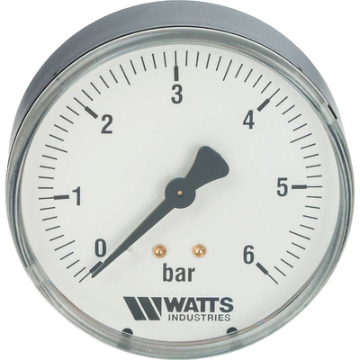 Манометр аксиальный Watts F+R100(MDA) 63/6x1/4