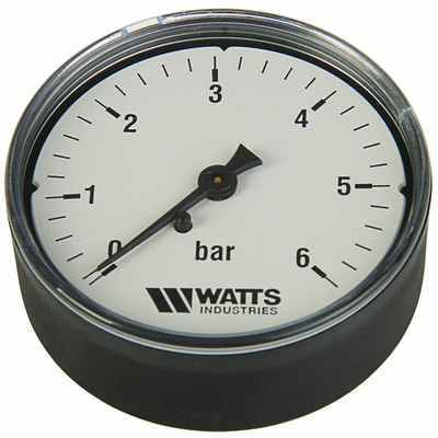 Манометр аксиальный Watts F+R100(MDA) 63/6x1/4