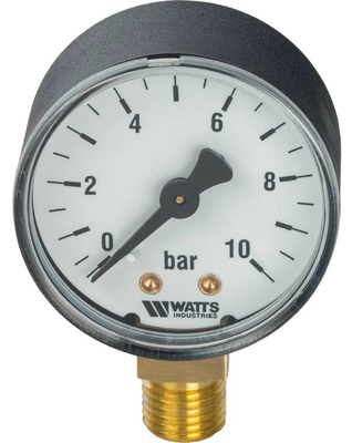 Манометр радиальный Watts F+R200 (MDR) 63/ 10x1/4