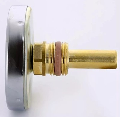 Термометр биметаллический с погружной гильзой Watts F+R801 (T) 100/50 резьба с самоуплотнением фото #2