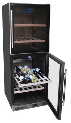 Встраиваемый винный шкаф 101-200 бутылок Wine Craft BC-125BZ Grand Cru (напольный) фото #2