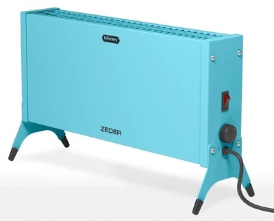 Конвектор электрический ZEDER 10MX-12 BLUE