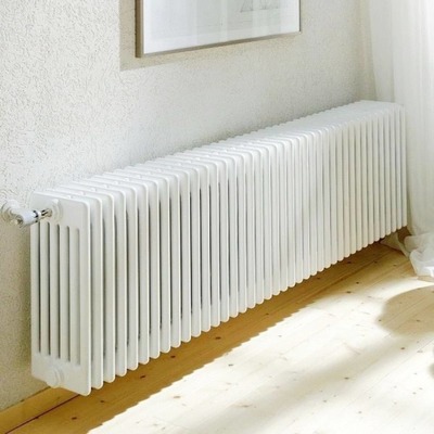 Стальной трубчатый радиатор 6-колончатый Zehnder Charleston 6050/34/1270/RAL 9016 фото #3