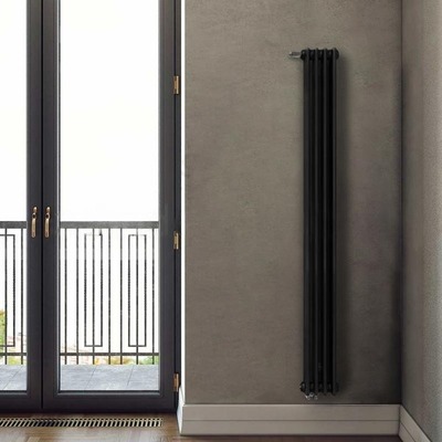 Стальной трубчатый радиатор 3-колончатый Zehnder Charleston Completto 3180/04/V001/RAL 9217 фото #4