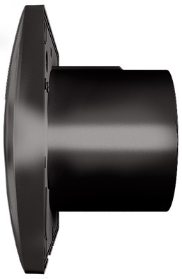 Вытяжка для ванной диаметр 125 мм Zernberg Izumrud 125 gloss black фото #3