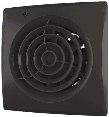 Вытяжка для ванной диаметр 125 мм Zernberg Izumrud 125 matte black