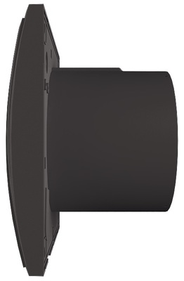 Вытяжка для ванной диаметр 100 мм Zernberg Lazurit 100 matte black фото #3