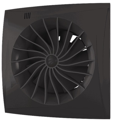 Вытяжка для ванной диаметр 100 мм Zernberg Lazurit 100 matte black