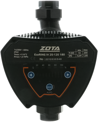 Насос для отопления Zota EcoRING IV 25-120 180