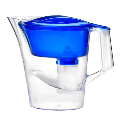 Фильтр-кувшин  > 2,5 литра Барьер Твист 4 л, цвет синий (В171Р00)