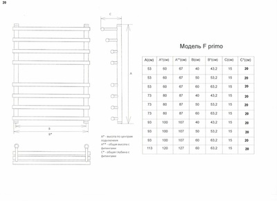Водяной полотенцесушитель Двин F Primo 80/40, чёрный матовый фото #3