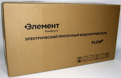 Электрический проточный водонагреватель 24 кВт Элемент Комфорта Flow 24кВт - 3ф фото #4