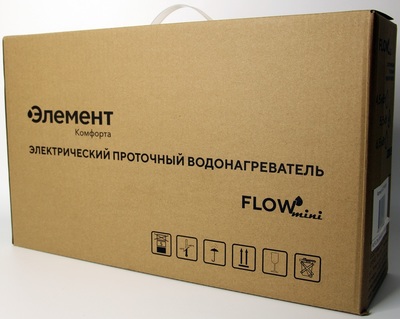 Электрический проточный водонагреватель 5 кВт Элемент Комфорта Flow mini 5,5кВт - 1ф фото #5