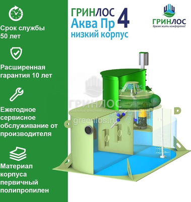 Септик Гринлос Аква 4 НК ПР фото #3