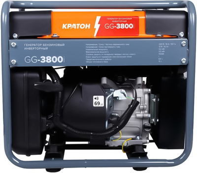 Бензиновый генератор Кратон GG-3800i фото #2