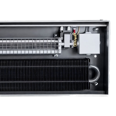 Внутрипольный конвектор длиной свыше 3,1 м КЗТО Бриз В 220V 260x120x4700 фото #3