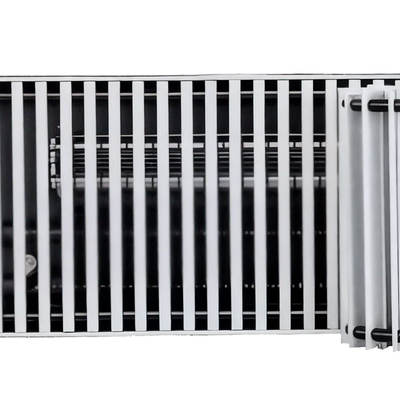 Внутрипольный конвектор длиной свыше 3,1 м КЗТО Бриз В 24V 260x120x4900 фото #2