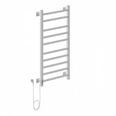 Электрический полотенцесушитель Ника STEP-2 100/50 RAL9016 белый матовый левый тэн