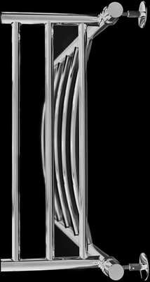 Электрический полотенцесушитель Ника ЛД(г2)/ВП Электрический (Лесенка Дуга/Верхняя Полка/группа2) 80х40 -9 лев фото #3