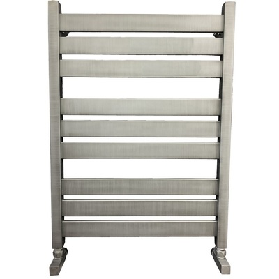 Водяной полотенцесушитель Ника ЛМ-7 80/50 Matt Antique Silver с вентилями