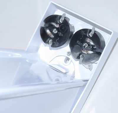 Напольно-потольчный бактерицидный облучатель ОБНП 2х30-01 без лампы фото #2