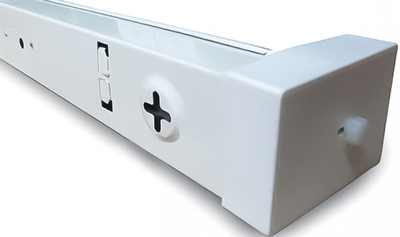 Напольно-потольчный бактерицидный облучатель ОБНП 2х30-01 (исполнение 2) (с защитным экраном) без лампы фото #2