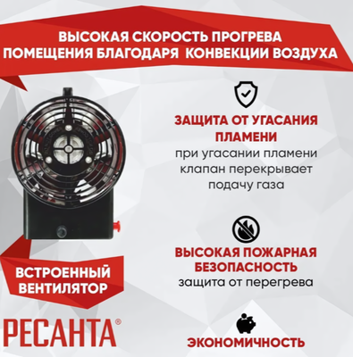 Газовая пушка 12 кВт Ресанта ТГП-12000 фото #4
