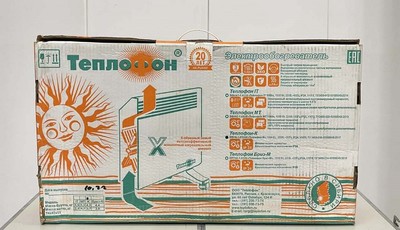 Уцененный электрический конвектор Теплофон К-1000 ЭВНА-1,0/220 уцененный фото #8