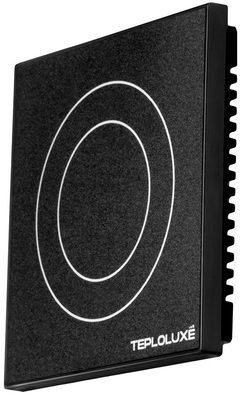 Терморегулятор для теплого пола Теплолюкс Solus Zen Wi-Fi черный/черный