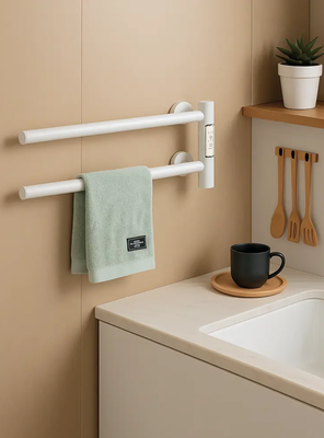 Электрический полотенцесушитель Тера Игла ПСН-87-05д.б 180х400 белый фото #4