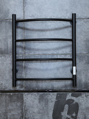 Электрический полотенцесушитель Тругор Пэк сп 5/6050 черный ВГП фото #3