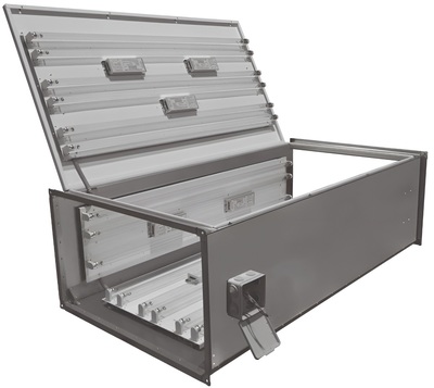 Блок обеззараживания ВЕТРАН БСК.600х300.4.=1400(оц10.2/2)