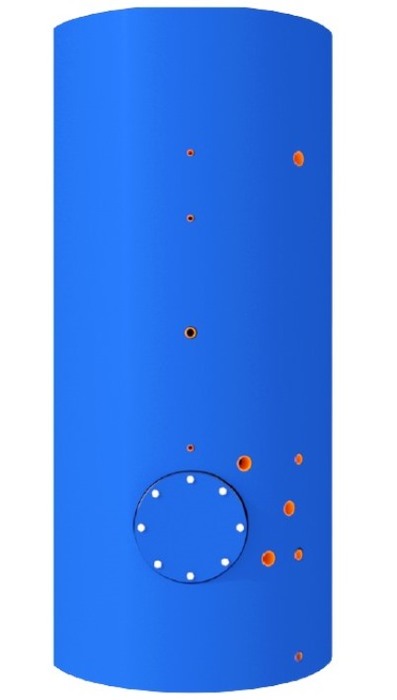 Электрический накопительный водонагреватель Спецгаз Вита-2500ЕП (30 Квт) Спецгаз Вита-2500ЕП (30 Квт) - фото 1