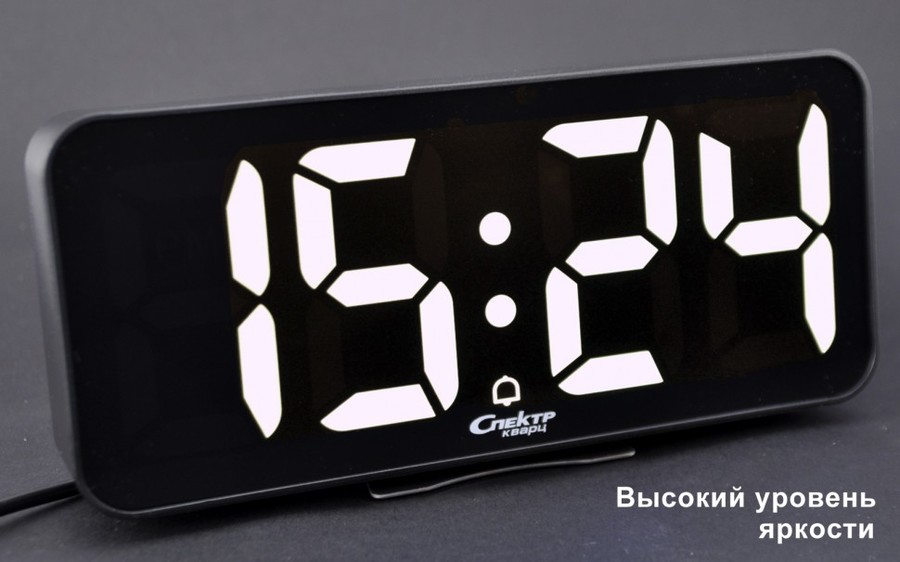 Проекционные часы Спектр СК 3210-Ч-Б - фото 4