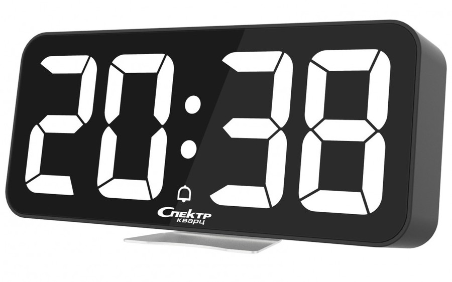 Проекционные часы Спектр СК 3210-Ч-Б - фото 1