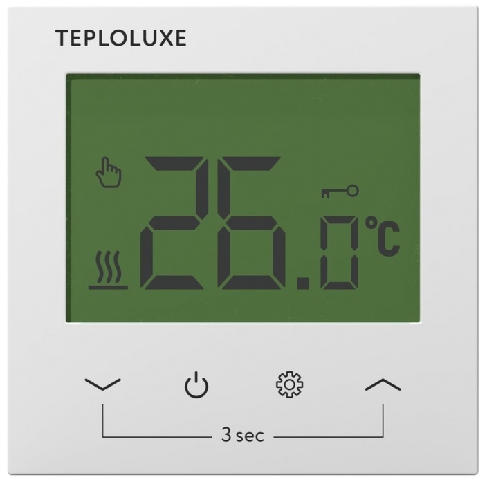 Терморегулятор для теплого пола Теплолюкс Pontus белый терморегулятор термостат для теплого пола теплолюкс pontus белый ecom