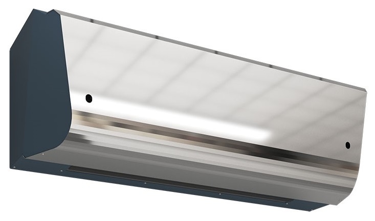 Электрическая тепловая завеса Тепломаш КЭВ-9П4030Е, цвет серый - фото 1