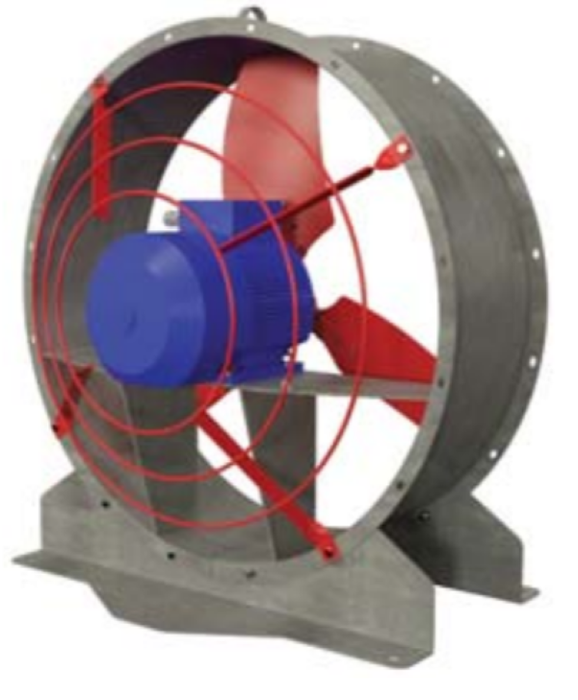 Вентилятор Тепломаш ВО-8-1,1-1000, размер 830 - фото 2