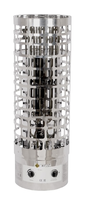 Электрическая печь 9 кВт Везувий CILINDR-90, цвет серый - фото 3