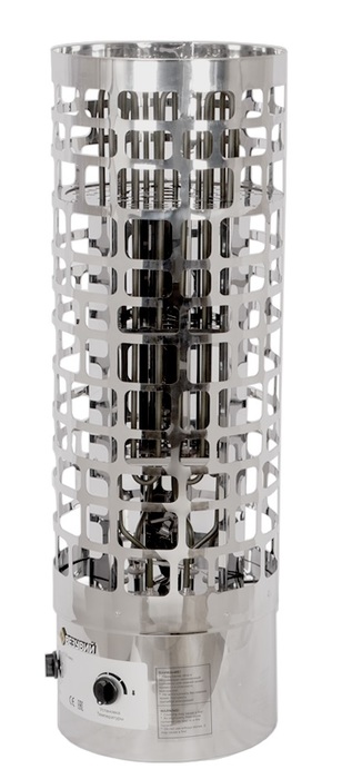 Электрическая печь 9 кВт Везувий CILINDR-90, цвет серый - фото 1