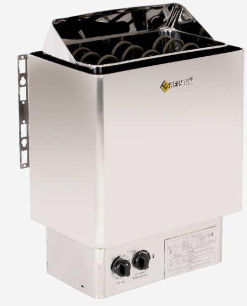 Электрическая печь 5 кВт Везувий TREND-30, цвет серый - фото 3