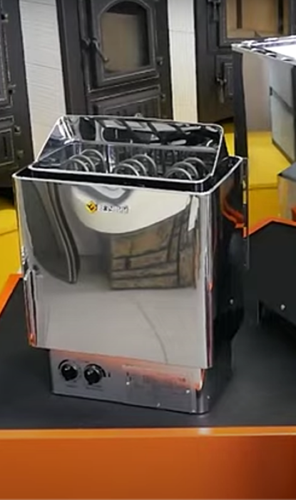 Электрическая печь 5 кВт Везувий TREND-30, цвет серый - фото 5