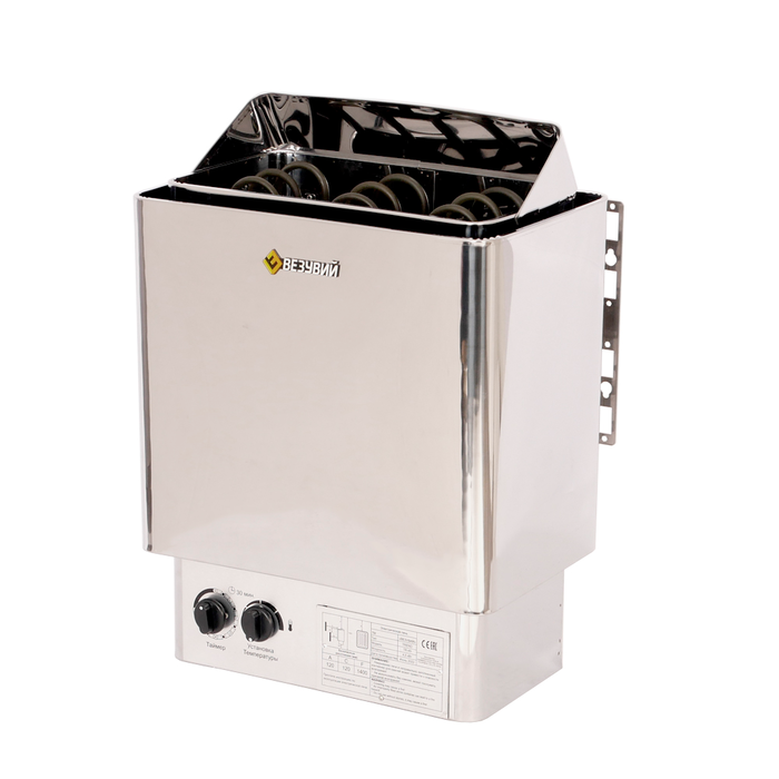 Электрическая печь 5 кВт Везувий TREND-60, цвет белый - фото 2