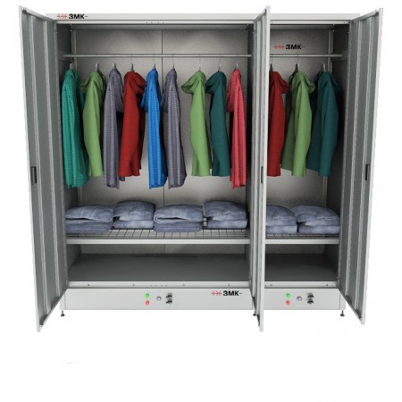 Сушильный шкаф для одежды ЗМК RANGER 12 Комфорт (1900x1900x620 мм) ЗМК RANGER 12 Комфорт (1900x1900x620 мм) - фото 3